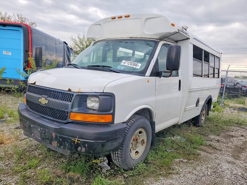 2012 Chev Express VIN 1GB0G2BA9C1175895 COPART salvage auction — NORMAL WEAR, IL - CERTIFICATE OF TITLE, sold $2,500 on 2026-07-27 (photo 2)