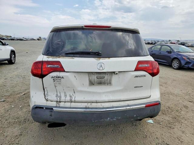 2010 Acura Mdx VIN 2HNYD2H67AH503091 COPART salvage auction — REAR END, CA - DIS/DLR/EXP ONLY CLEAN TITLE, sold $650 on 2026-07-02 (photo 6)