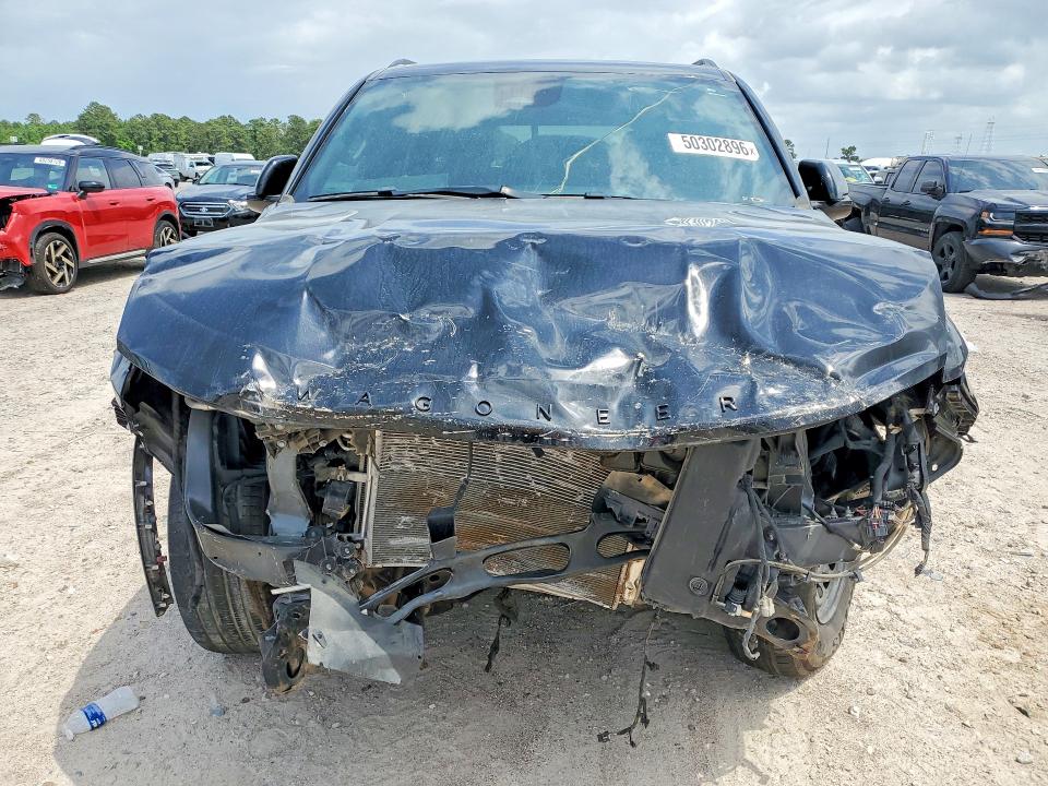 2023 Jeep Wagoneer VIN 1C4SJVBP0PS560452 COPART salvage auction — FRONT END, Al - Cert Of Title-Salvage Title, sold $11,600 on 2026-07-28 (photo 5)