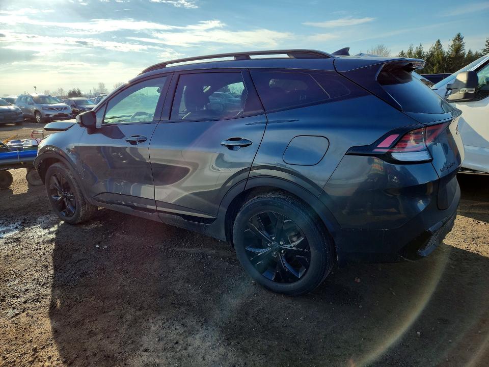 2025 Kia Sportage VIN KNDPXCDF4S7414421 COPART salvage auction — FRONT END, On - Permit Salvage, sold $11,300 on 2026-07-09 (photo 2)