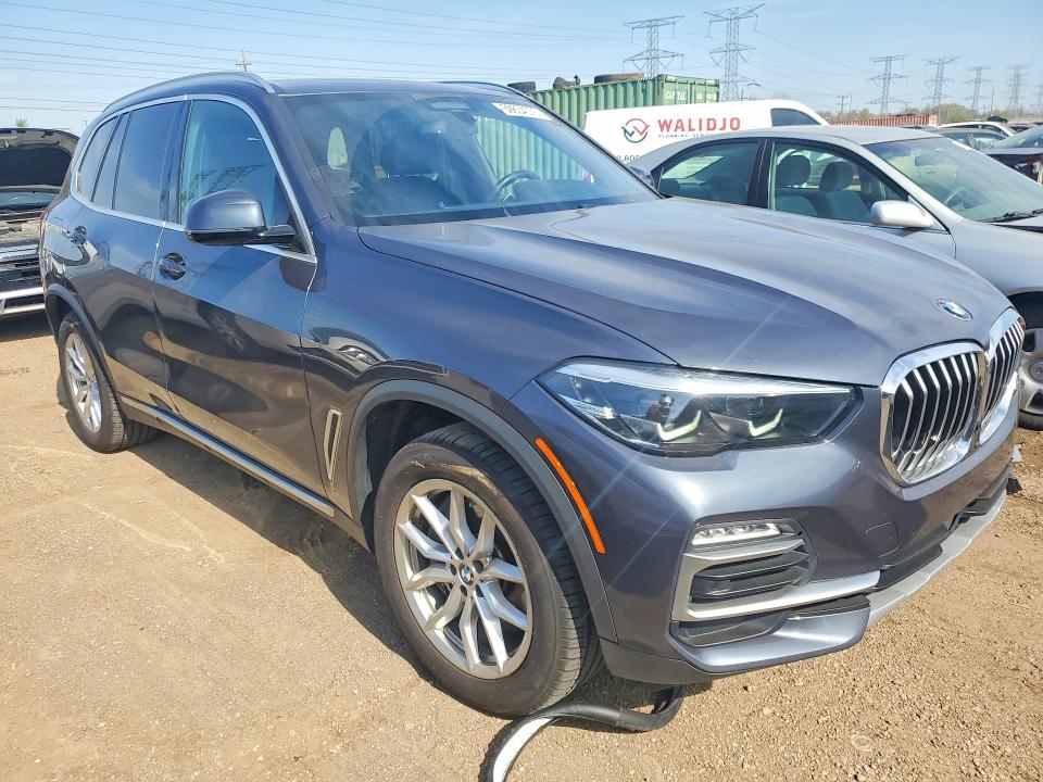 2021 BMW X5 VIN 5UXTA6C09M9H21803 COPART salvage auction — MINOR DENT/SCRATCHES, Il - Certificate Of Title (P), sold $22,700 on 2026-07-09 (photo 4)