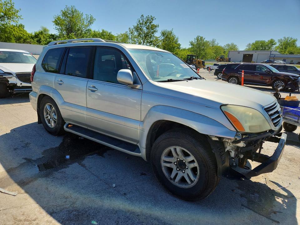 2005 Lexus Gx VIN JTJBT20XX50077410 COPART salvage auction — FRONT END, Id - Salvage Certificate Of Title, sold $1,900 on 2026-07-31 (photo 4)