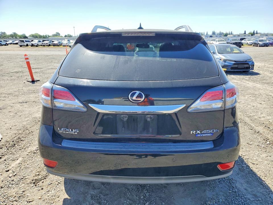2013 Lexus Rx450 VIN JTJBC1BA0D2062422 COPART salvage auction — FRONT END, Mt - Dis/Dlr/Exp Only Clean Title (P), sold $6,000 on 2026-07-10 (photo 6)