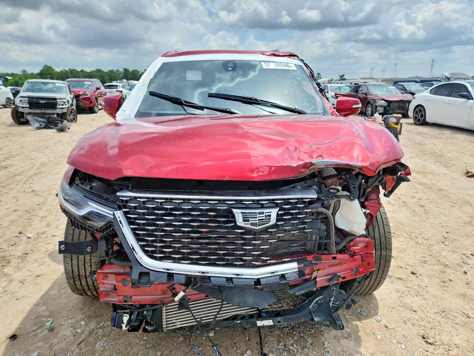 2023 Cadillac Xt6 VIN 1GYKPAR43PZ135442 COPART salvage auction — FRONT END, Al - Cert Of Title-Salvage Title, sold $8,400 on 2026-07-10 (photo 5)