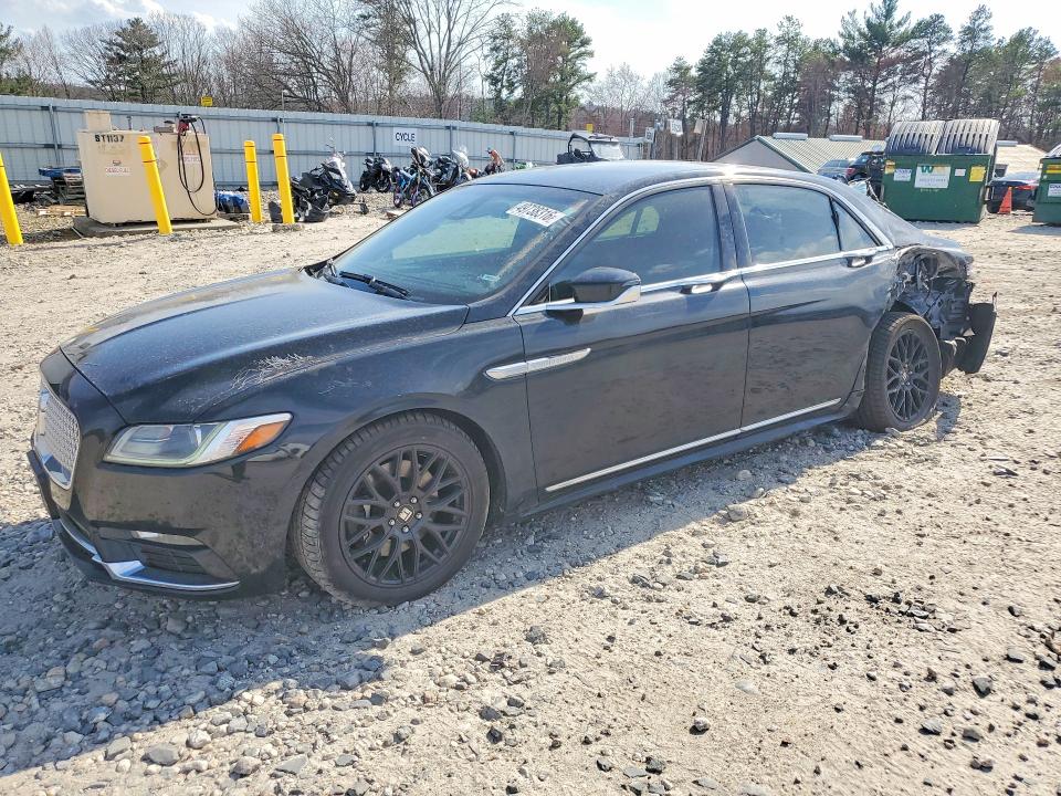 2017 Lincoln townhouse Continentl VIN 1LN6L9HK0H5612219 — COPART salvage auction photo