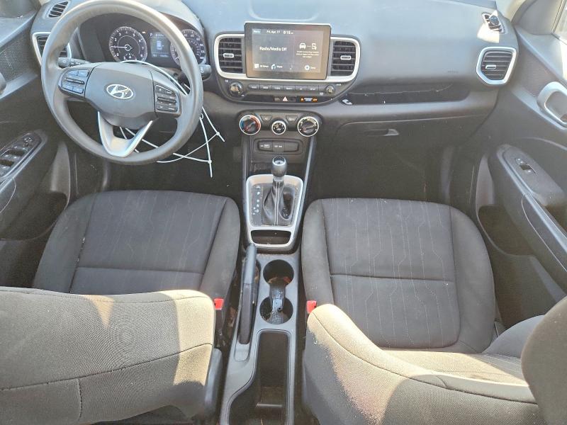 2022 Hyundai Venue VIN KMHRB8A38NU147347 COPART salvage auction — FRONT END, Or - Salvage Title, sold $2,950 on 2026-07-24 (photo 8)