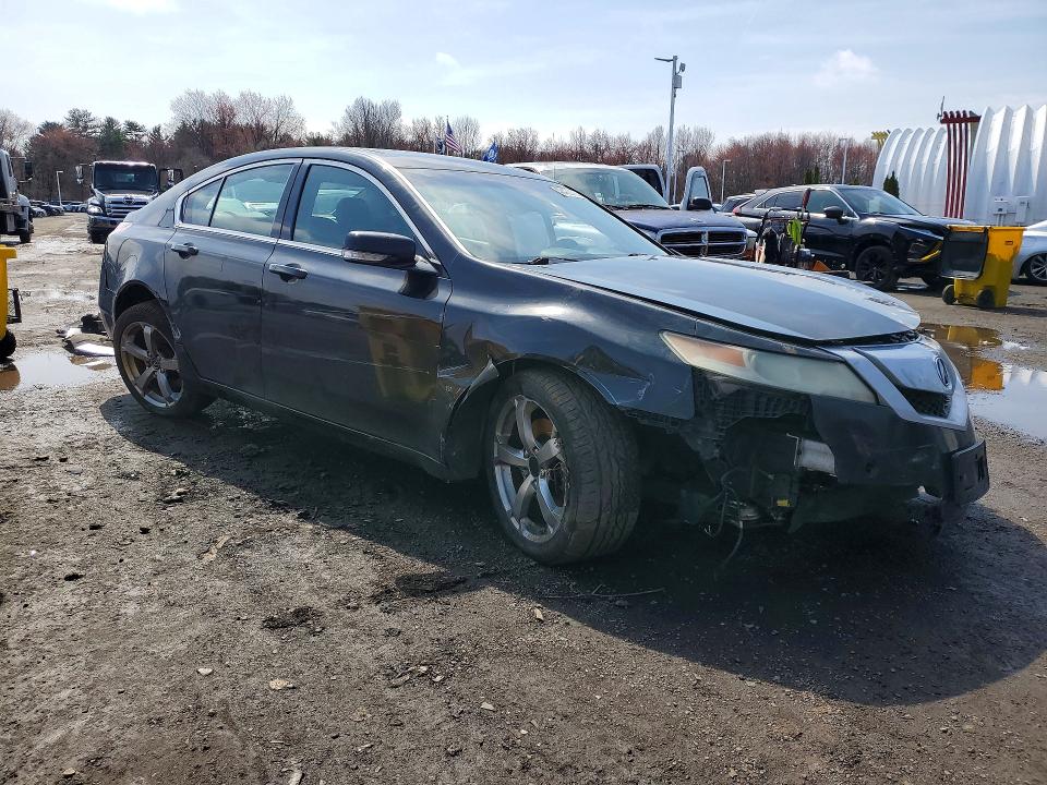 2010 Acura Tl VIN 19UUA9F2XAA001522 COPART salvage auction — ALL OVER, Ct - Cert Of Title-Salvage, sold $475 on 2026-07-09 (photo 4)