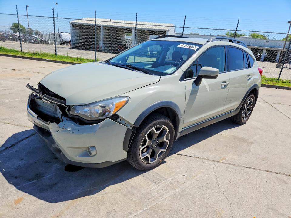 2015 Subaru Xv VIN JF2GPACC1F8314063 COPART salvage auction — FRONT END, Ca - Salvage Certificate, sold $2,800 on 2026-07-06 (photo 1)