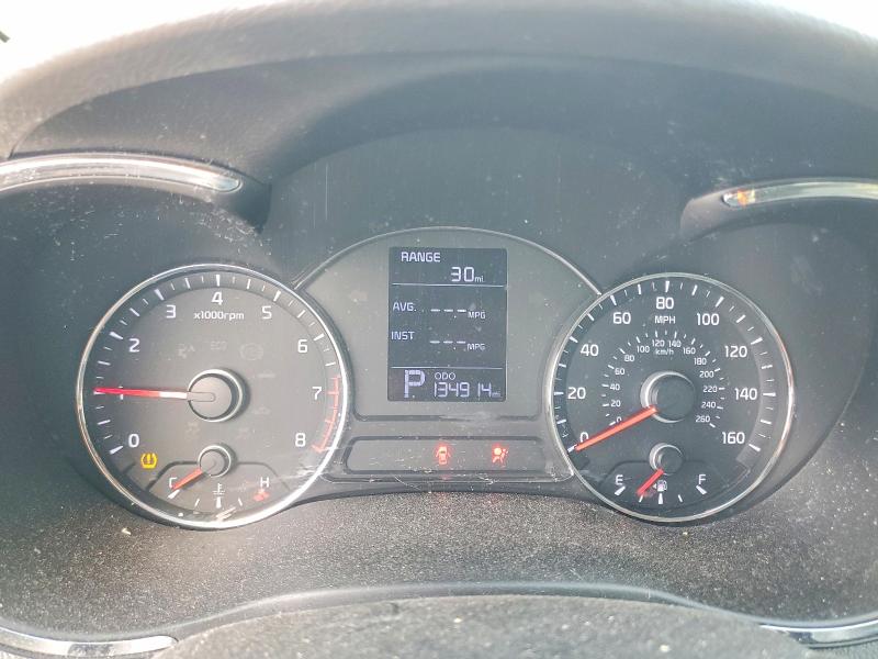2014 Kia Forte VIN KNAFX4A65E5059861 COPART salvage auction — FRONT END, Tx - Salvage Vehicle Title (P), sold $1,500 on 2026-07-28 (photo 9)