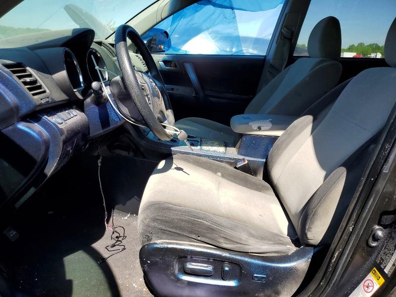 2013 Toyota Highlander VIN 5TDZK3EH2DS136957 COPART salvage auction — FRONT END, Nc - Salvage Certificate Of Title, sold $5,100 on 2026-07-08 (photo 7)