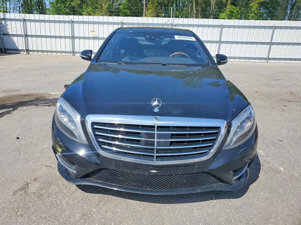2014 Mercedes-benz S class VIN WDDUG8CB1EA030544 COPART salvage auction — UNDERCARRIAGE, Nc - Dealer Only Clean Title (P), sold $6,400 on 2026-07-09 (photo 5)