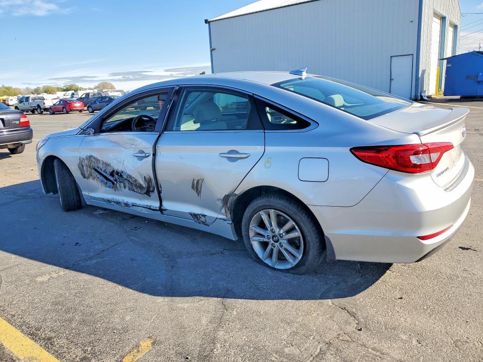2015 Hyundai Sonata VIN 5NPE24AA0FH147462 COPART salvage auction — SIDE, ID - SALVAGE CERTIFICATE OF TITLE, sold $1,600 on 2026-07-09 (photo 2)