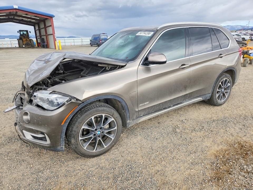 2018 BMW X5 VIN 5UXKR0C52J0X87202 COPART salvage auction — FRONT END, Mt - Salvage Certificate Of A Vehic, sold $3,700 on 2026-07-14 (photo 1)