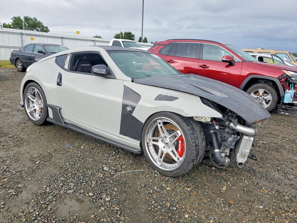 2016 Nissan 370z VIN JN1AZ4EH8GM932047 COPART salvage auction — FRONT END, Ca - Salvage Certificate, sold $13,600 on 2026-07-07 (photo 4)