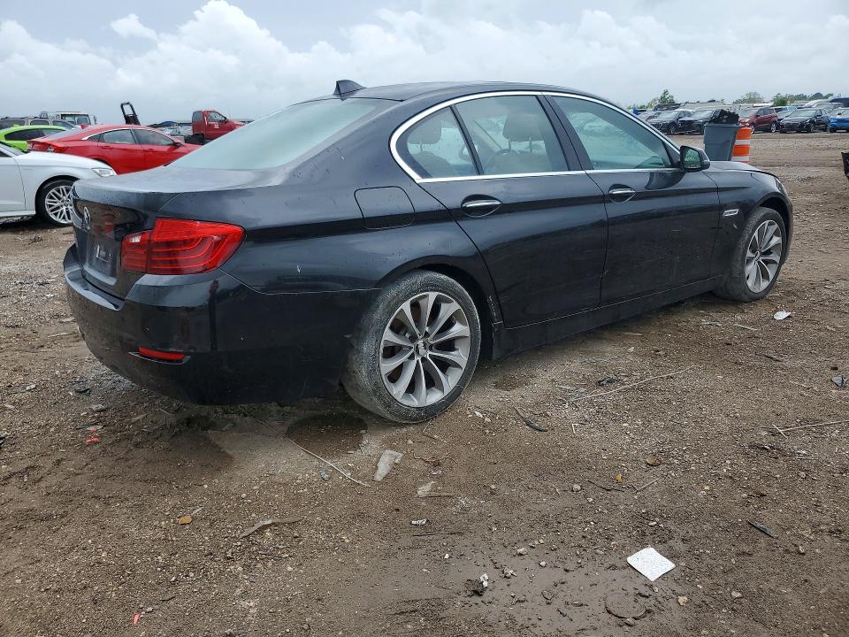2016 BMW 5 series VIN WBA5A5C59GG353116 COPART salvage auction — FRONT END, Tx - Certificate Of Title, sold $3,500 on 2026-07-09 (photo 3)