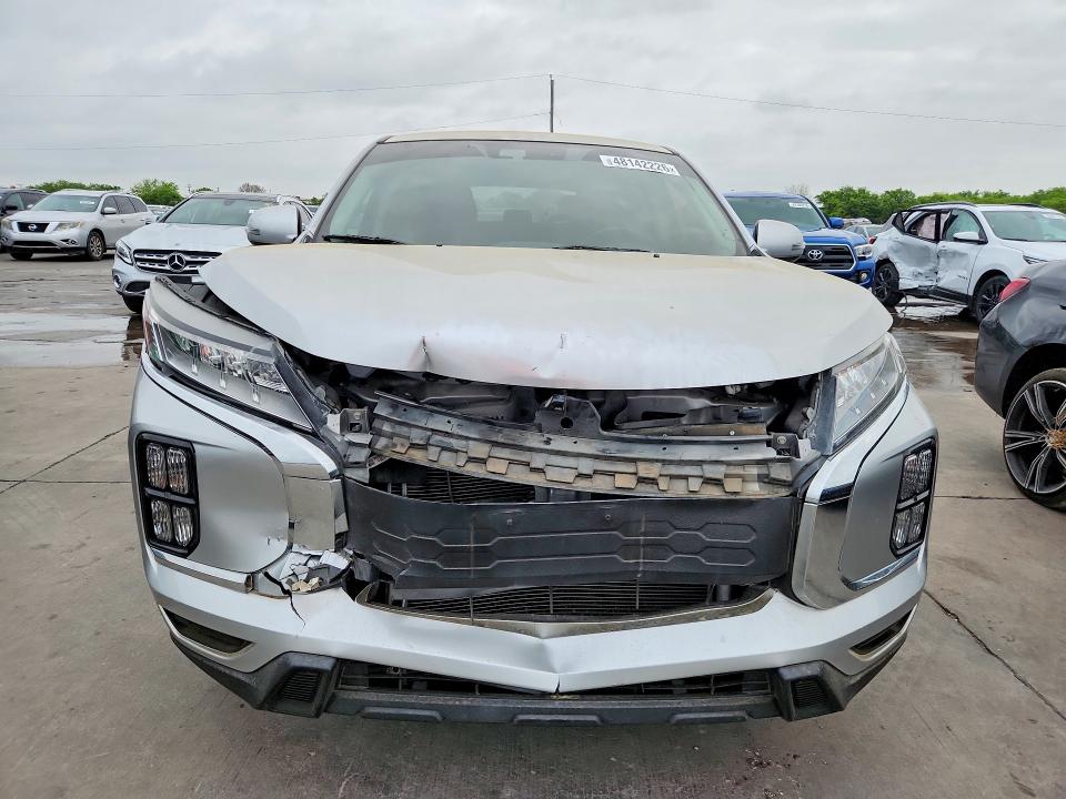 2021 Mitsubishi Outlander VIN JA4APVAU7MU032970 COPART salvage auction — FRONT END, TX - SALVAGE VEHICLE TITLE, sold $4,250 on 2026-07-06 (photo 5)