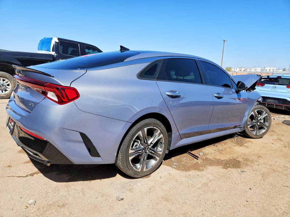 2021 Kia K5 VIN 5XXG34J24MG033942 COPART salvage auction — FRONT END, NM - CERT OF TITLE-SALVAGE, sold $1,350 on 2026-07-02 (photo 3)