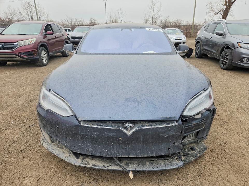 2017 Tesla Model s VIN 5YJSA1E29HF209997 COPART salvage auction — FRONT END, Qc - Gravement Accidente, sold $5,400 on 2026-07-14 (photo 5)