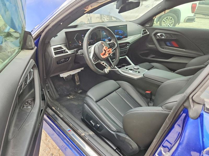2025 BMW 2 series VIN 3MW23CM0XS8F50176 COPART salvage auction — FRONT END, Fl - Cert Of Title Slvg Rebuildable, sold $14,500 on 2026-07-28 (photo 8)