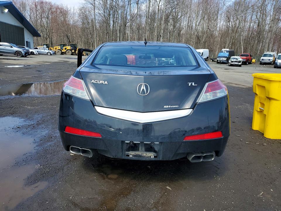 2010 Acura Tl VIN 19UUA9F2XAA001522 COPART salvage auction — ALL OVER, Ct - Cert Of Title-Salvage, sold $475 on 2026-07-09 (photo 6)