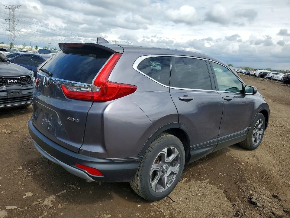 2018 Honda Crv VIN 7FARW2H87JE007658 COPART salvage auction — MINOR DENT/SCRATCHES, Il - Certificate Of Title (P), sold $10,100 on 2026-07-21 (photo 3)