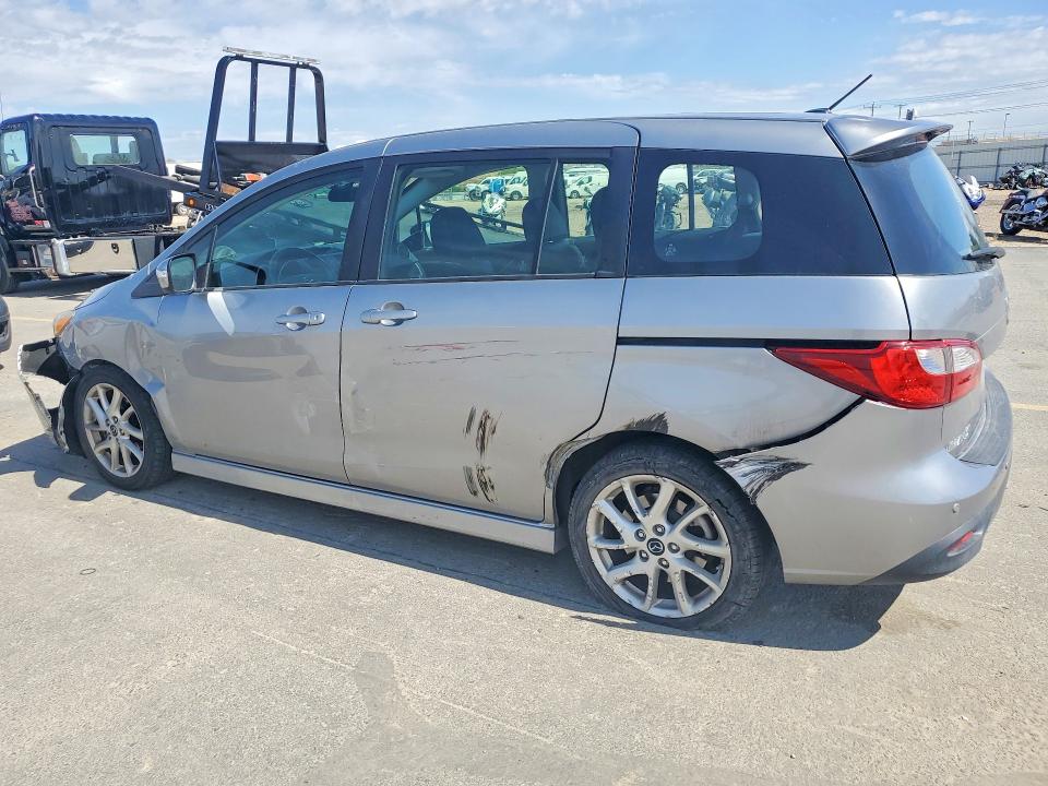 2015 Mazda 5 VIN JM1CW2DL6F0189676 COPART salvage auction — FRONT END, ID - SALVAGE CERTIFICATE OF TITLE, sold $2,600 on 2026-07-09 (photo 2)