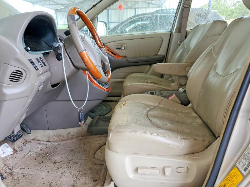 2002 Lexs Rx300 VIN JTJHF10U620251602 COPART salvage auction — FRONT END, CT, sold $450 on 2026-07-16 (photo 7)