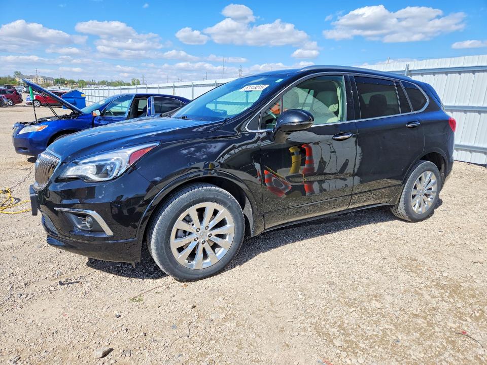 2018 Buick Envision VIN LRBFX2SA6JD005008 COPART salvage auction — HAIL, Ia - Cert Of Title-Salvage Title, sold $3,400 on 2026-07-08 (photo 1)