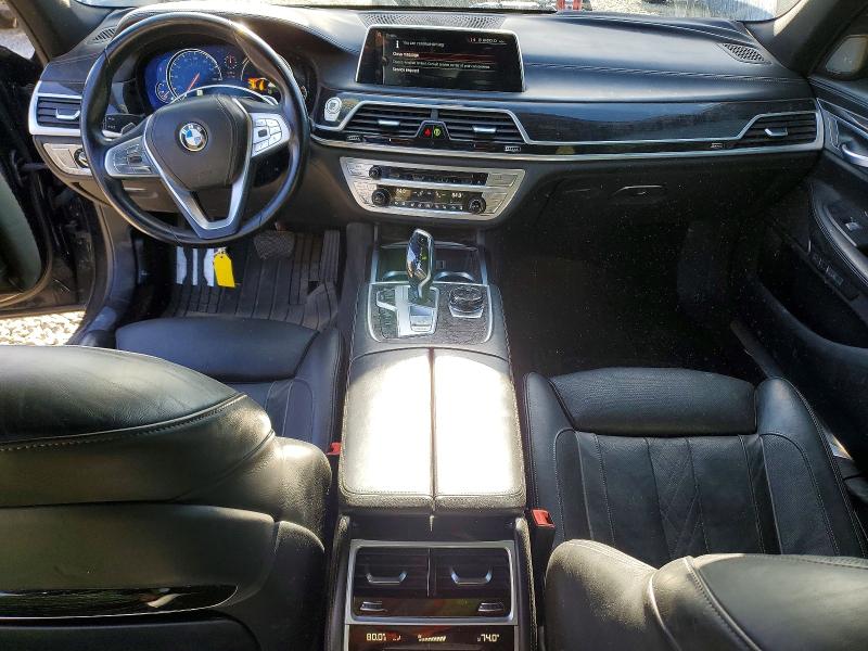 2017 BMW 7 series VIN WBA7F0C33HGM22122 COPART salvage auction — MINOR DENT/SCRATCHES, Ca - Certificate Of Title, sold $6,400 on 2026-07-02 (photo 8)