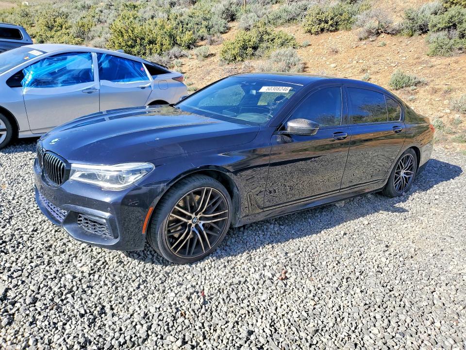 2017 BMW 7 series VIN WBA7F0C33HGM22122 — COPART salvage auction photo