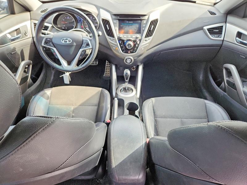 2013 Hyundai Veloster VIN KMHTC6AD7DU085356 COPART salvage auction — REAR END, Or - Salvage Title Certificate, sold $1,300 on 2026-07-06 (photo 8)