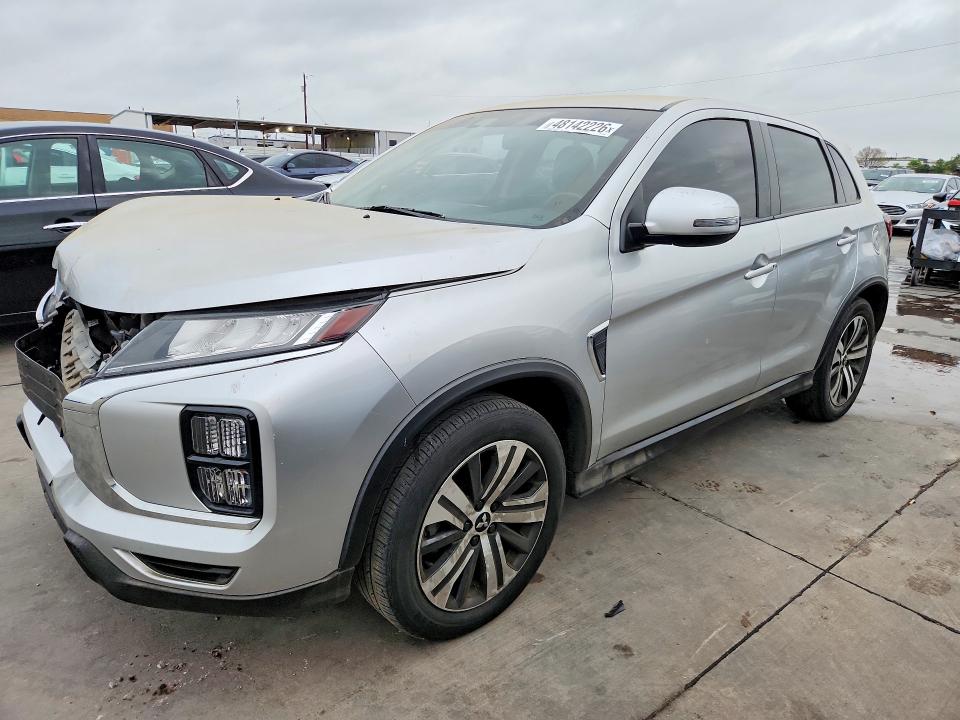 2021 Mitsubishi Outlander VIN JA4APVAU7MU032970 COPART salvage auction — FRONT END, TX - SALVAGE VEHICLE TITLE, sold $4,250 on 2026-07-06 (photo 1)