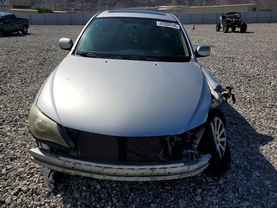 2011 Subaru Impreza VIN JF1GE6B66BH500050 COPART salvage auction — FRONT END, Nv - Salvage Title, sold $475 on 2026-07-22 (photo 5)