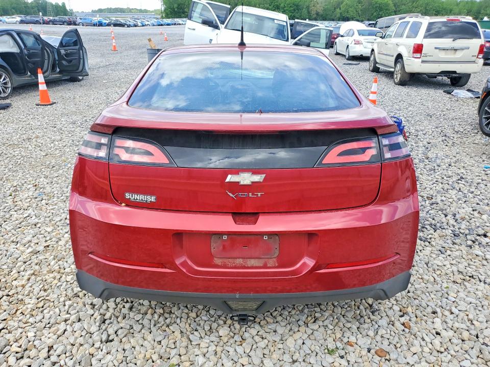 2014 Chev Volt VIN 1G1RA6E49EU151382 COPART salvage auction — MINOR DENT/SCRATCHES, Tn - Salvage Certificate, sold $1,750 on 2026-07-23 (photo 6)