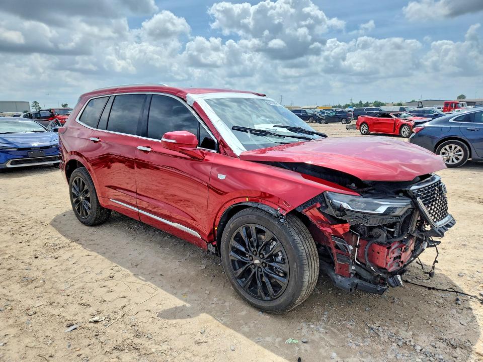 2023 Cadillac Xt6 VIN 1GYKPAR43PZ135442 COPART salvage auction — FRONT END, Al - Cert Of Title-Salvage Title, sold $8,400 on 2026-07-10 (photo 4)