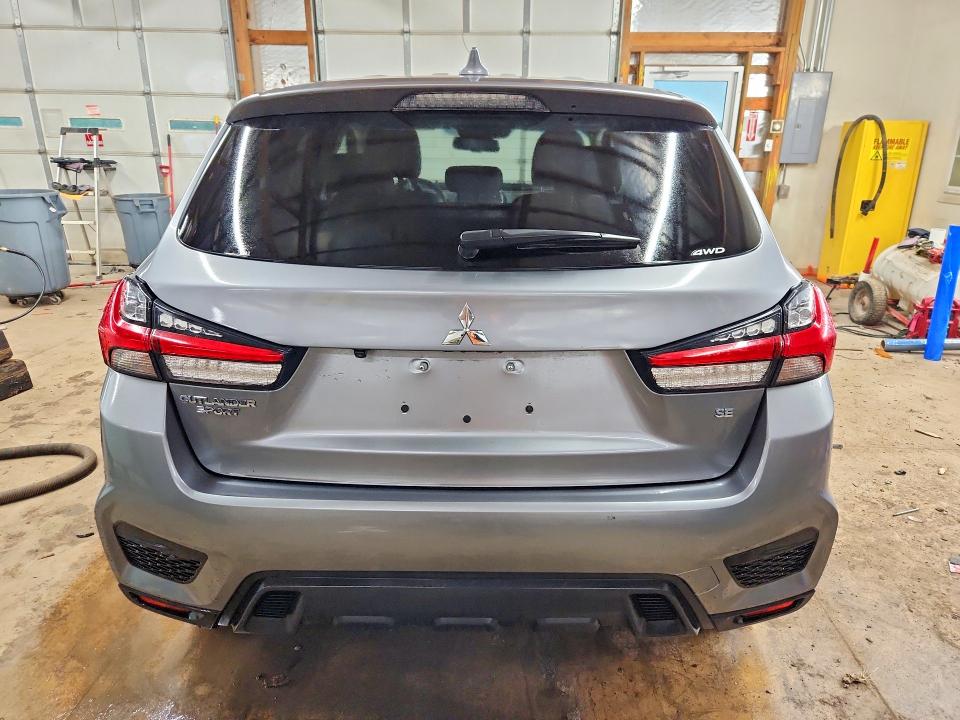 2025 Mitsubishi Outlander VIN JA4ARUAU2SU006956 COPART salvage auction — FRONT END, Id - Cert Of Title-Junk, sold $7,500 on 2026-07-27 (photo 6)