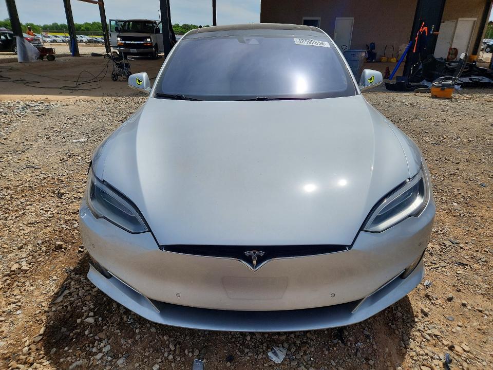 2016 Tesla Model s VIN 5YJSA1E2XGF161943 COPART salvage auction — FRONT END, Al - Certificate Of Title, sold $4,100 on 2026-07-29 (photo 5)