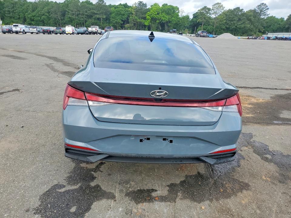 2022 Hyundai Elantra VIN KMHLM4AG7NU270665 COPART salvage auction — FRONT END, Il - Salvage Certificate, sold $3,500 on 2026-07-13 (photo 6)
