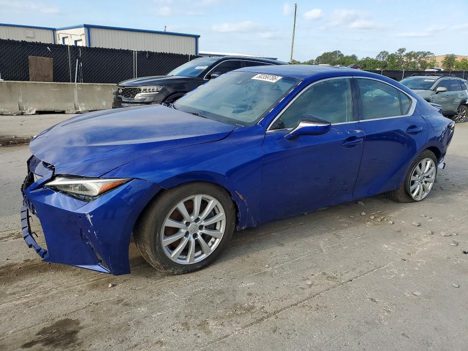 2023 Lexus Is VIN JTHGZ1E26P5031088 COPART salvage auction — REAR END, Il - Salvage Certificate, sold $13,400 on 2026-07-30 (photo 1)