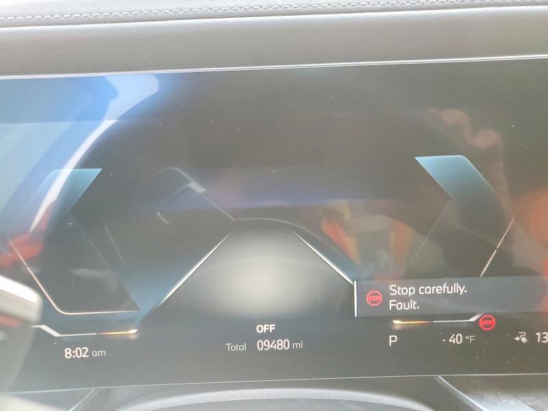 2025 BMW I7 VIN WBY43EJ08SCU94256 COPART salvage auction — Rear End, NV - DIS/DLR/EXP ONLY SALVAGE TITLE, sold $28,000 on 2026-05-11 (photo 9)