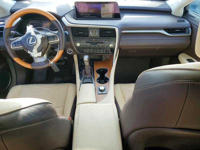 2016 Lexus Rx450 VIN 2T2BGMCA1GC004148 COPART salvage auction — FRONT END, Ca - Salvage Certificate, sold $12,700 on 2026-07-29 (photo 8)