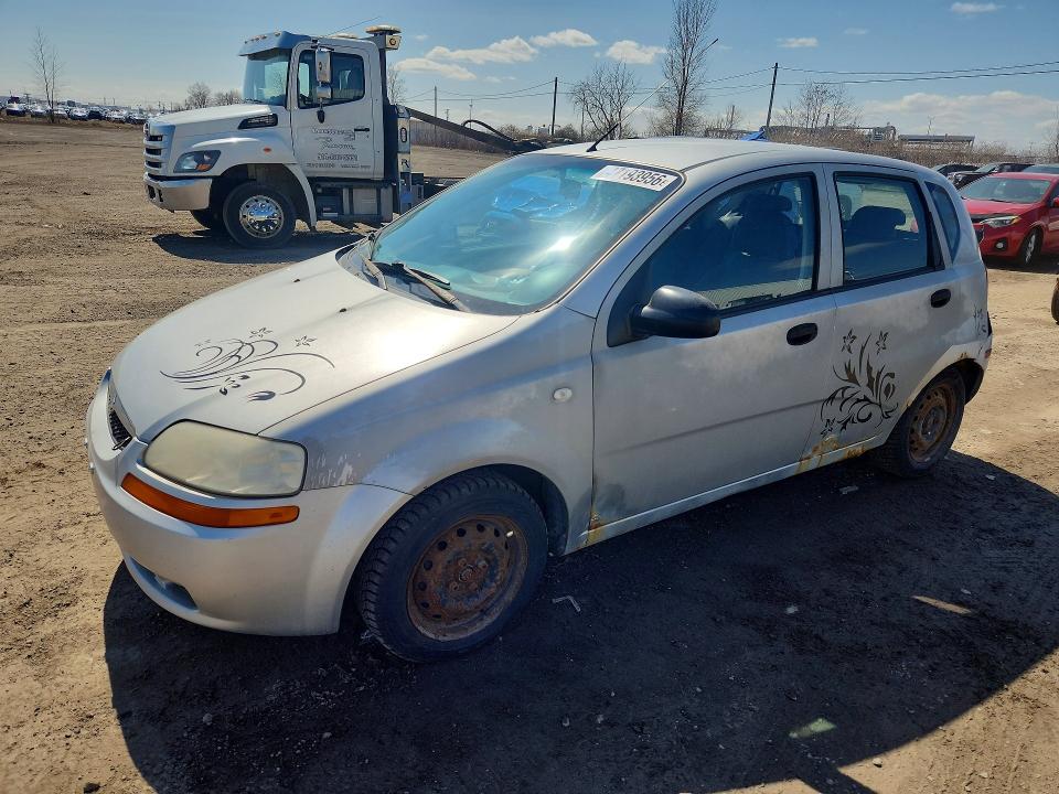 2007 Suzuki Swift VIN KL5TJ66617B791538 COPART salvage auction — REAR END, Qc - Gravement Accidente, sold $275 on 2026-07-21 (photo 1)