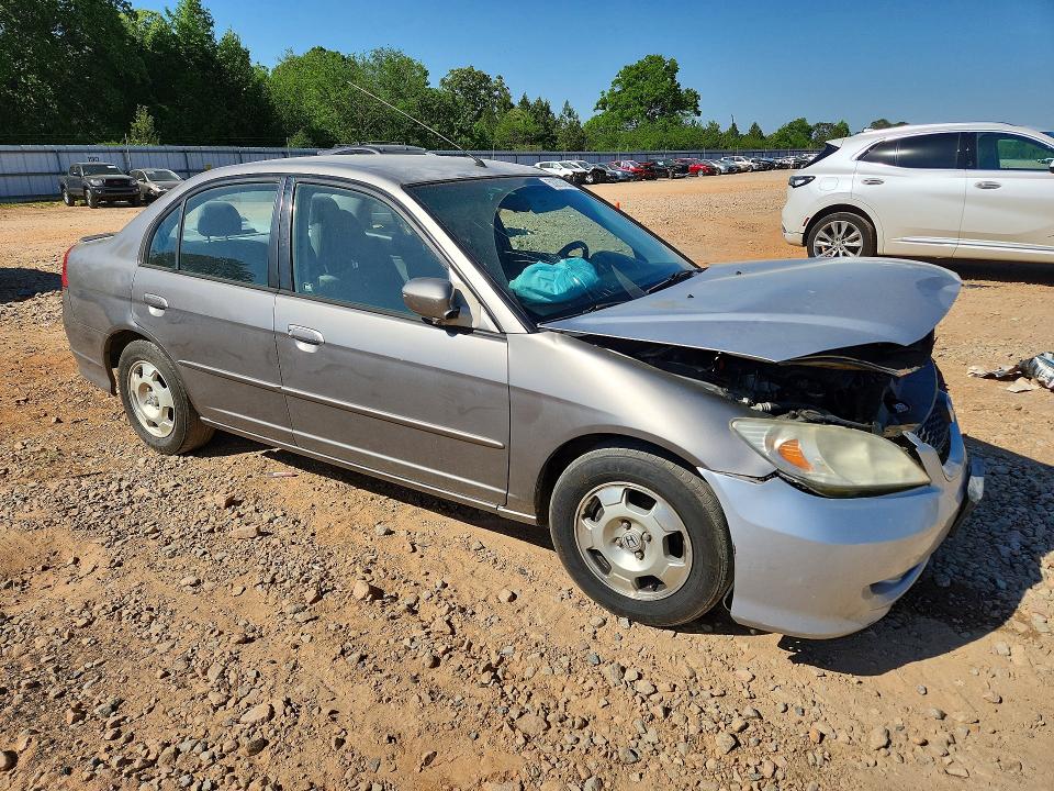 2004 Honda Civic VIN JHMES96624S008268 COPART salvage auction — FRONT END, Nc - Salvage Certificate Of Title, sold $225 on 2026-07-06 (photo 4)
