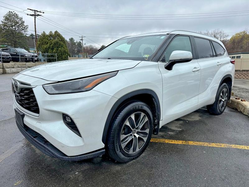 2023 Toyota Highlander VIN 5TDKDRBH0PS005064 COPART salvage auction — MECHANICAL, Md - Certificate Of Title, sold $24,500 on 2026-07-21 (photo 1)