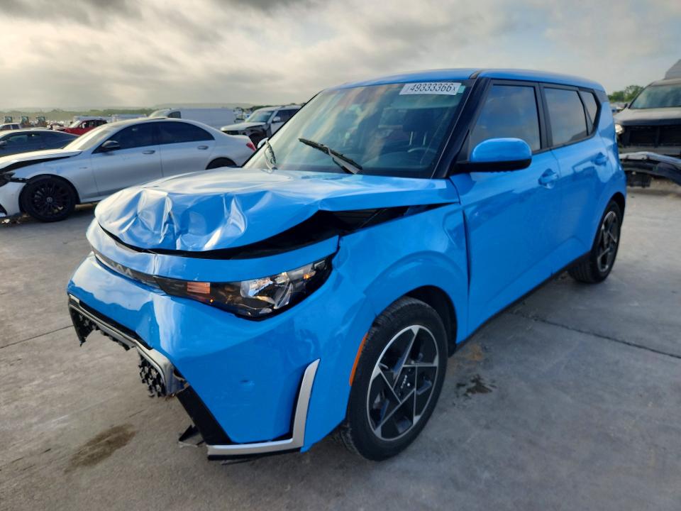 2024 Kia Soul VIN KNDJ33AU5R7225145 COPART salvage auction — FRONT END, Tx - Certificate Of Title, sold $5,100 on 2026-07-02 (photo 1)