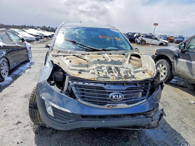 2013 Kia Sportage VIN KNDPCCA24D7479642 COPART salvage auction — FRONT END, Qc - Gravement Accidente, sold $800 on 2026-07-14 (photo 5)