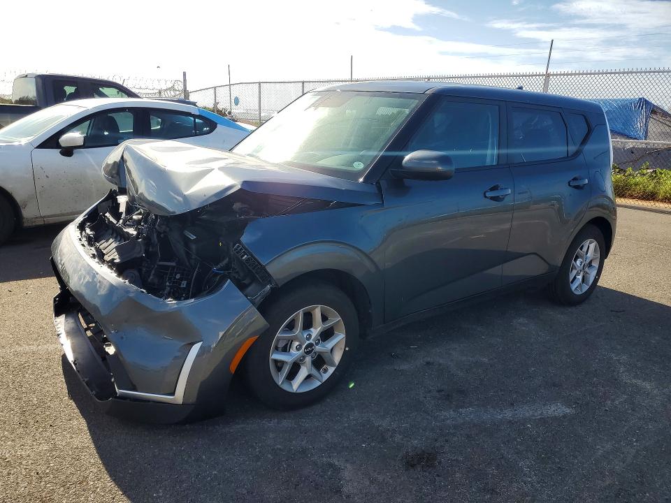 2025 Kia Soul VIN KNDJ23AU9S7966049 COPART salvage auction — FRONT END, Hi - Certificate Of Salvage, sold $1,200 on 2026-07-20 (photo 1)
