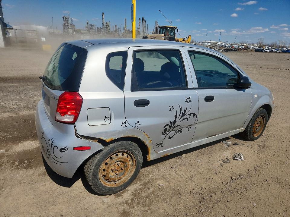 2007 Suzuki Swift VIN KL5TJ66617B791538 COPART salvage auction — REAR END, Qc - Gravement Accidente, sold $275 on 2026-07-21 (photo 3)