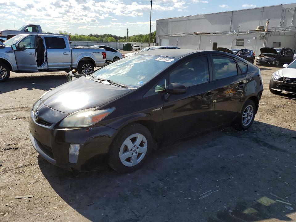 2011 Toyota Prius VIN JTDKN3DU8B1369811 COPART salvage auction — REAR END, Va - Certificate Of Title, sold $725 on 2026-07-08 (photo 1)