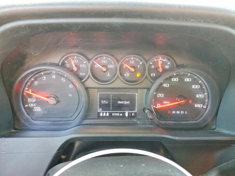 2024 Chevrolet Silverado VIN 1GCPABEK9RZ298719 COPART salvage auction — SIDE, Ca - Salvage Certificate, sold $18,200 on 2026-08-31 (photo 9)